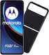 Volte-Tel Задна корица Пластмаса с Каишка Черен (MOTOROLA RAZR 40 5G)