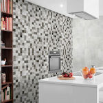 Keros Bronx Cubik Floor Interior Matte Tile 50x25cm Gris