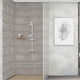 Keros Bronx Floor Interior Matte Tile 50x25cm Gris