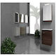 Savvopoulos Countertop with Sink & Mirror with Light Green