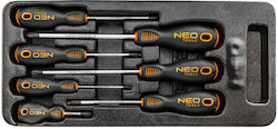 Neo Tools Set 7 Magnetic Screwdrivers