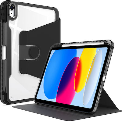 Techsuit Flip Cover Μαύρο Samsung Galaxy Tab A9 Plus