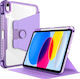 Techsuit Flip Cover Violet Samsung Galaxy Tab S7, Samsung Galaxy Tab S8, Samsung Galaxy Tab S8