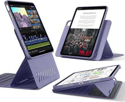 ESR Shift Flip Cover Violet iPad Air 4 (2020), Air 5 (2022), Air 6 (2024)