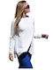 Zilan Damen Sportliches Bluse White