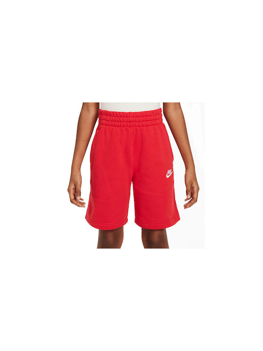 Nike Sportliche Kinder Shorts/Bermudas rot