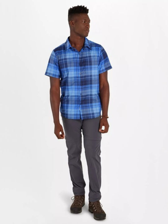 Short-sleeved Shirt Checked Twilight Wayland Plaid