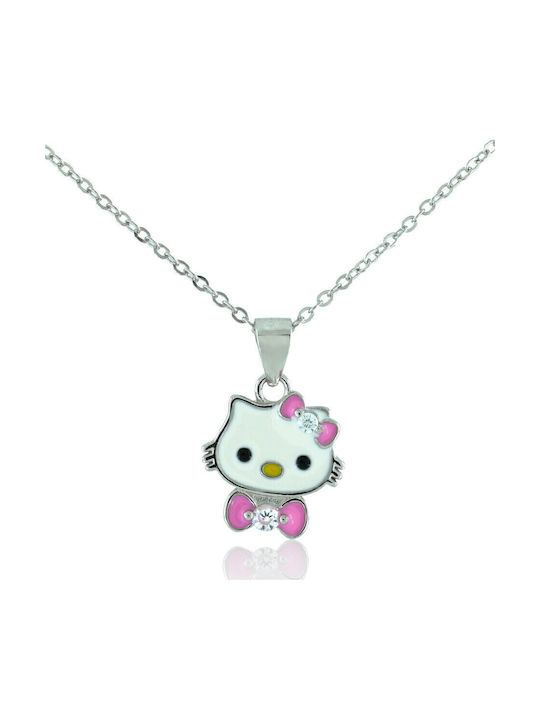 Bijou Box Детска гривна Hello Kitty от Сребро с верига H20144105