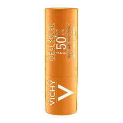 Vichy Ideal Soleil for Sensitive Areas Wasserdicht Sonnenschutzmittel Stick Für das Gesicht SPF50+ 9gr