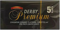 Derby Premium Straight Razors 5pcs