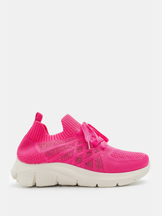 Luigi Damen Sneakers fuchsia