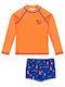 Losan Kids Swimwear Swimwear Set Orange-blue