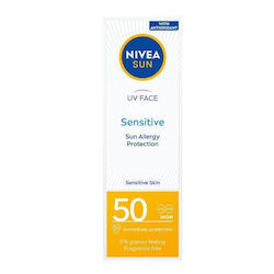 Nivea Sun Sensitive Sun Allergy Protection SPF50 Sonnencreme Creme 50ml Nivea Sun Sensitive Sun Allergy Protection SPF50 Sonnencreme Creme 50ml