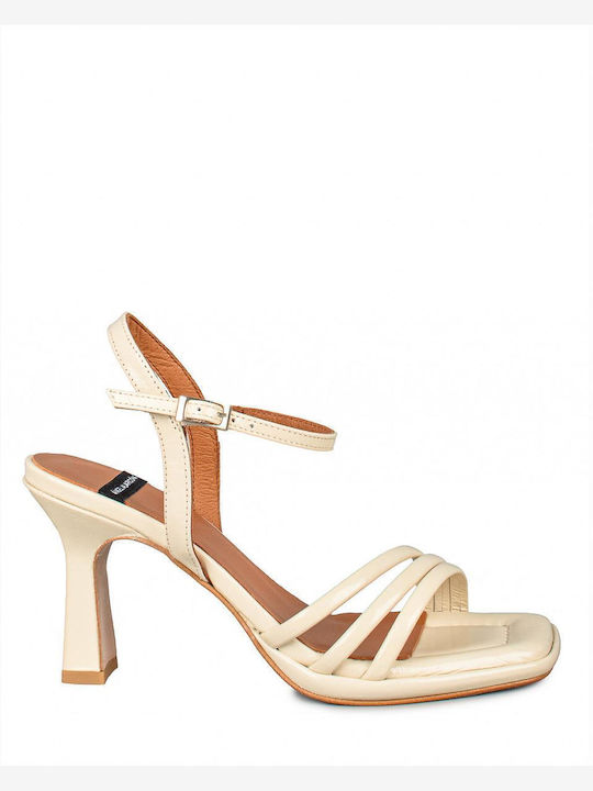 Angel Alarcon Sandals Beige