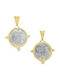 Xryseio Pendant Kids Talisman Double Sided made of Silver FL1165