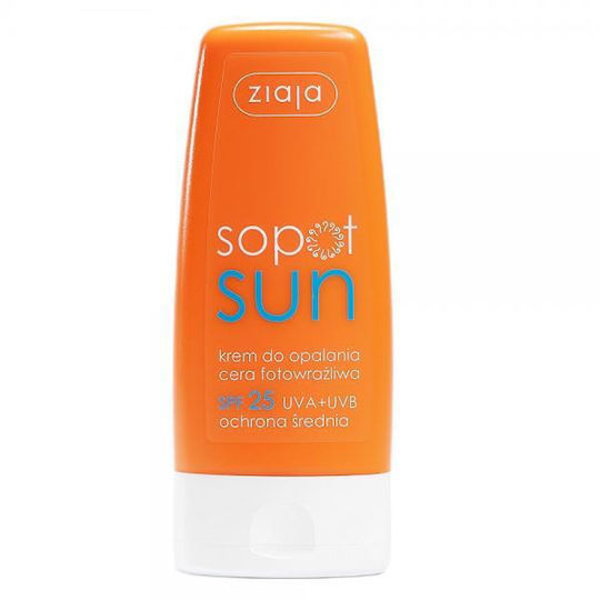 Ziaja Sopot Sun Cremă Protectie Solară Față SPF25 60ml
