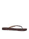 Frauen Flip Flops in Braun Farbe