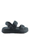 Sabino Women's Flat Sandals in Black Color