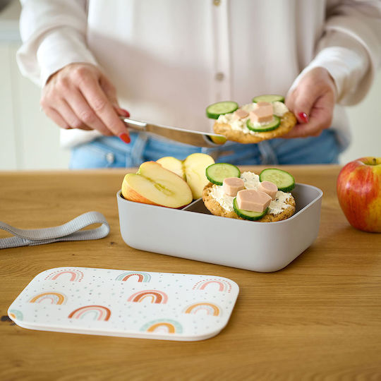 Zeller Plastic Kids' Food Container Gray x x 6.5cm
