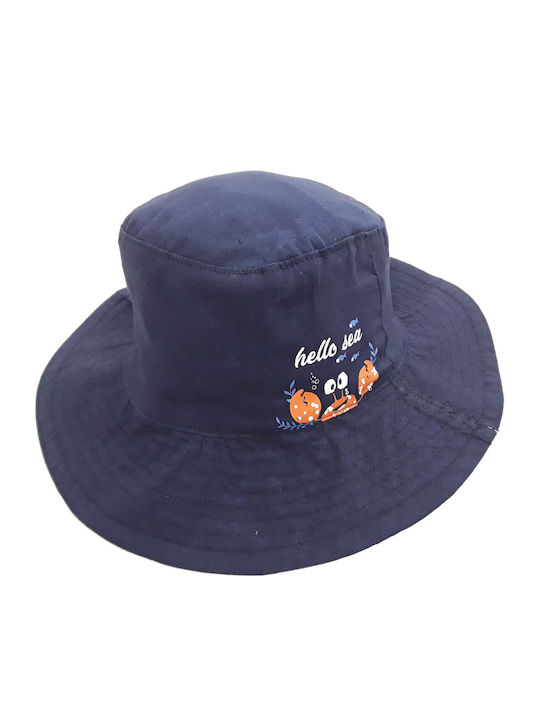 Venere Παιδικό Καπέλο Bucket Navy Μπλε