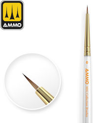 Ammo Mig Collection Brushes Conical Ø0