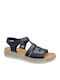 Damenplattformen Blau