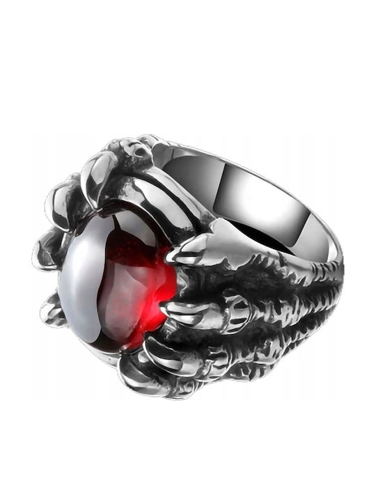 Signet Ring Gothic Stone Dark 394