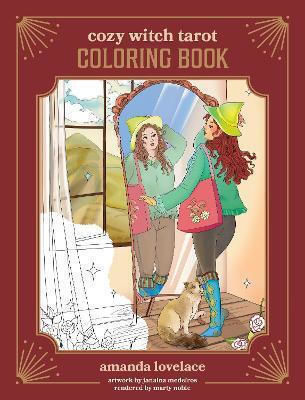 Carte de colorat Tarotul Vrăjitoarelor Cozy Amanda Lovelace Andrews Mcmeel Publishing