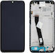 Xiaomi Screen with Touch Mechanism and Frame for Xiaomi Redmi 7 (Black)