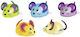 Goki Wind-up Toy (Various Designs/Assortment of Designs) 1pc
