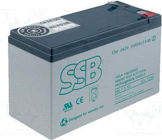 Eaton Батерия UPS с Капацитет 7.2Ах и Напрежение 12V 1бр