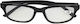 4teen-4ty Reading Glasses +3.50 in Black color 20-457