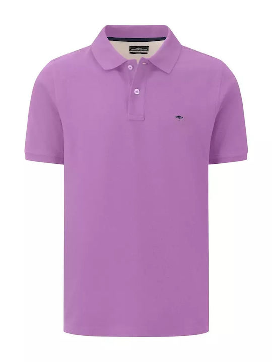 Fynch Hatton Ανδρική Μπλούζα Κοντομάνικη Polo Dusty Lavender