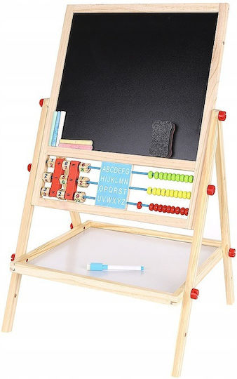 Tablă cu marker / Tablă neagră Față și spate 65cm