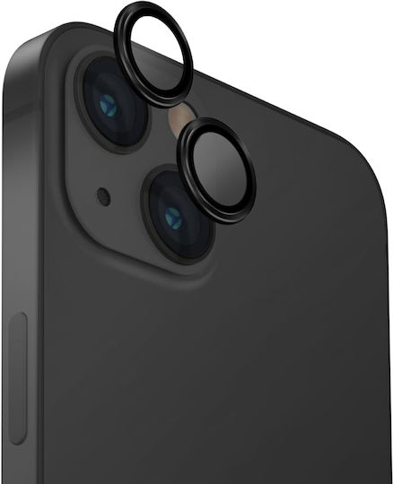 Uniq Camera Protection Tempered Glass Black for the Apple iPhone 14 / 14 Plus