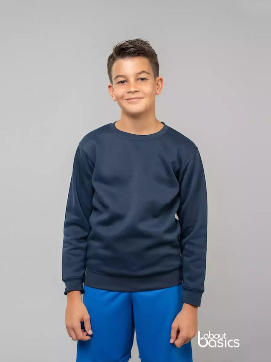 About Basics Kids Sweatshirt Navy Blue