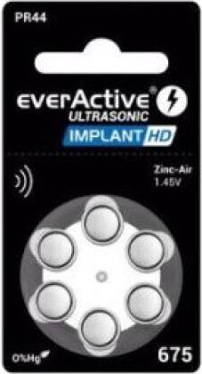 everActive Hörgerätebatterien für Hörgeräte 675 1.45V 6Stück