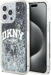 DKNY Liquid Back Cover Plastic / Silicon Negru ...