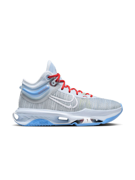 Nike G.T. Jump 2 Ψηλά Μπασκετικά Παπούτσια Wolf Grey / Blue Tint / University Blue / White