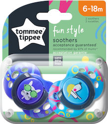 Tommee Tippee Ορθοδοντικές Πιπίλες Σιλικόνης Fu...