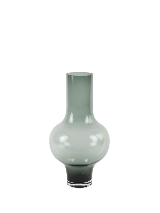 Light & Living Decorative Vase Glass Gray 25.5x25.5xHeight 47cm