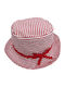 Venere Kids' Hat Bucket Fabric Red