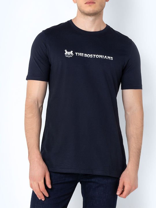 The Bostonians Men's Short Sleeve T-shirt NavyBlue