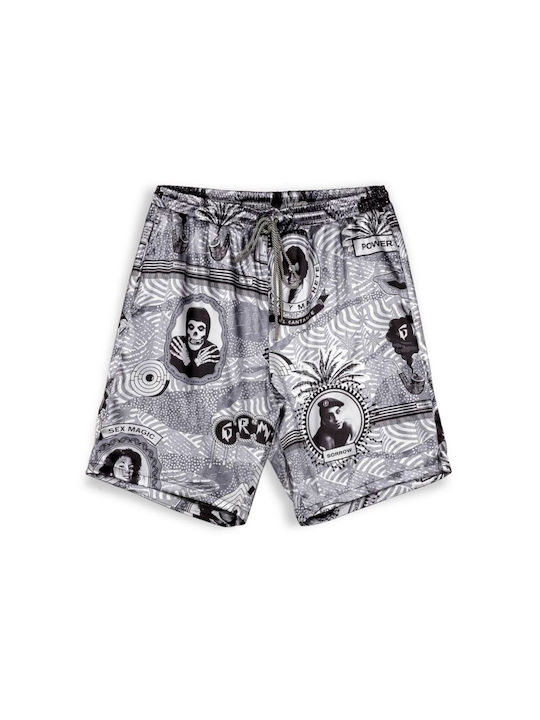 Grimey Herrenshorts Charcoal