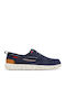 Men's Leather Moccasins Blue