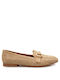 Labrini Women's Moccasins in Beige Color