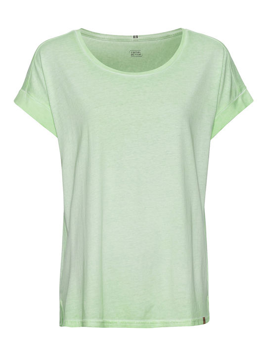 Camel Active Women's Athletic T-shirt Green