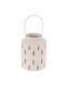 Koopman Felinar Metalic Alb 12.5x12.5x17buc 1buc