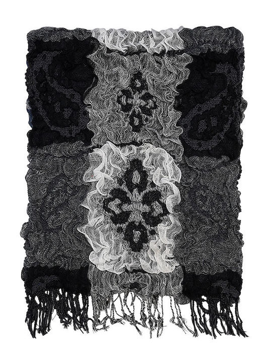 Stamion Women's Wool Scarf Black