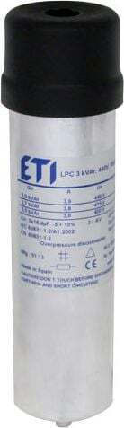 ETI Πυκνωτής Τριφασικός 9.9μF 400V 004656701